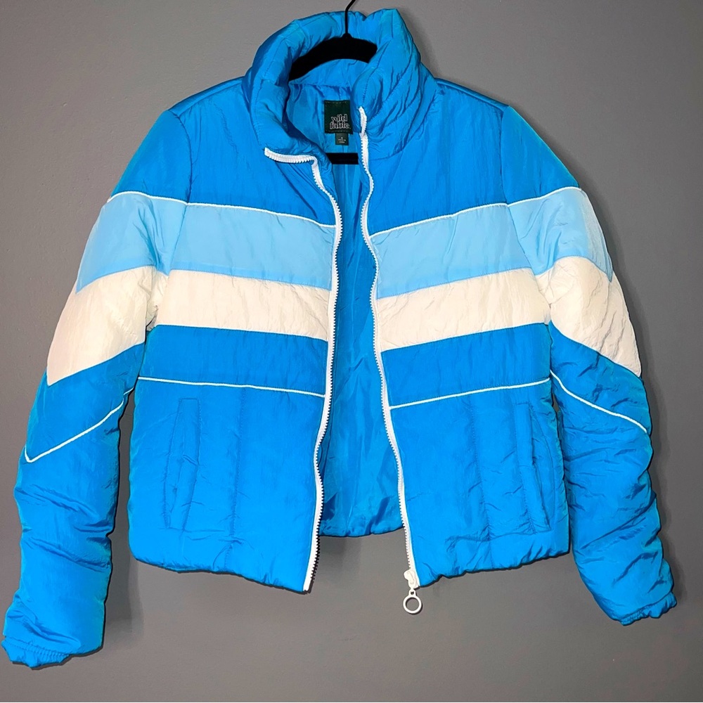 Cropped Ski Puffer Jacket - Women’s Size Small - Wild Fable